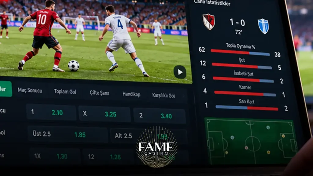 Famecasino canlı bahis